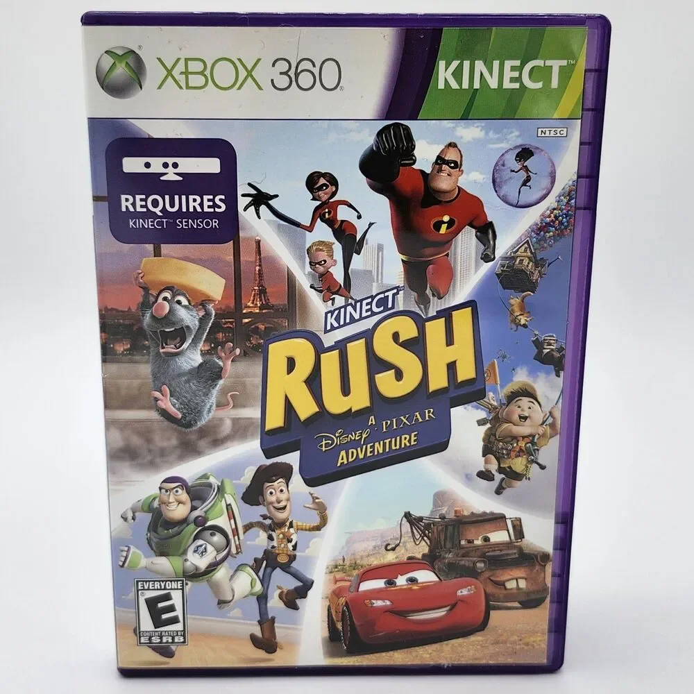 CIB - Kinect Rush: A Disney Pixar Adventure (Microsoft Xbox 360, 2012)